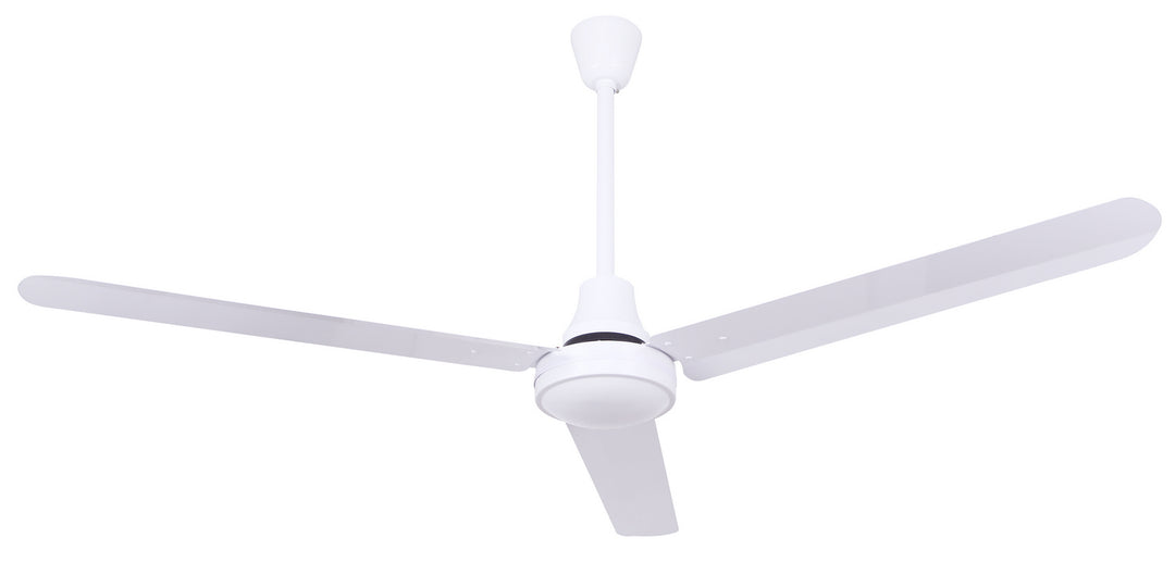 Industrial Fan 60"Ceiling Fan in White - available from The Lighting Shoppe, trusted by Canadian homeowners