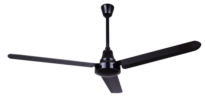 Industrial Fan 60"Ceiling Fan in Black - available from The Lighting Shoppe, trusted by Canadian homeowners