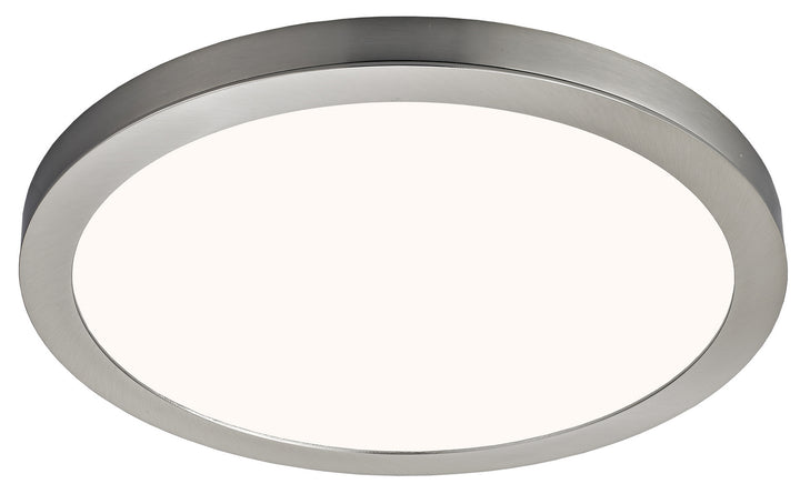 Led Disk Light LED Disk in Brushed Nickel - available from The Lighting Shoppe, trusted by Canadian homeowners