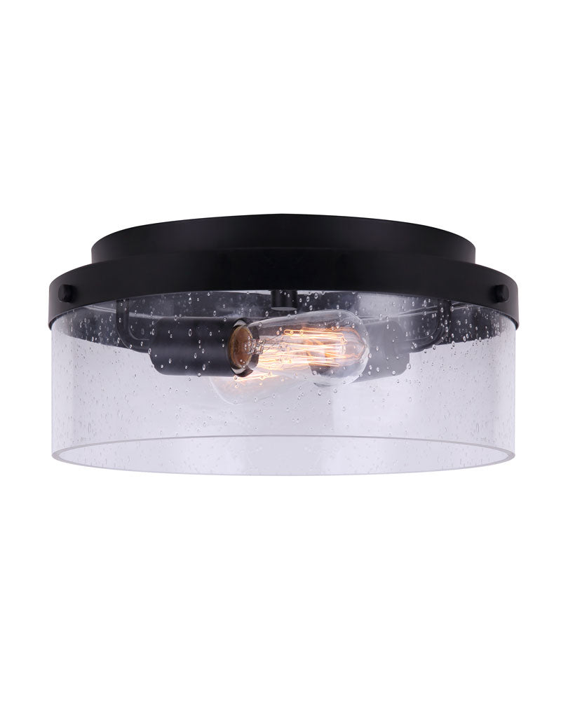 Canarm Canada - IFM1067A12BK - Two Light Flush Mount - Minna - Black