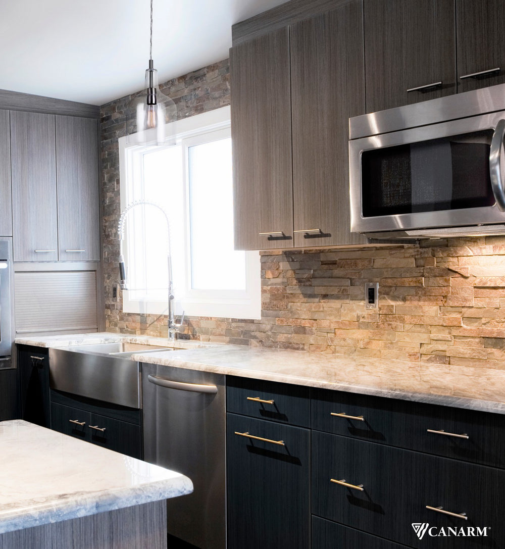 Canarm Canada - IPL1059A01BN - One Light Pendant - Keeva - Brushed Nickel