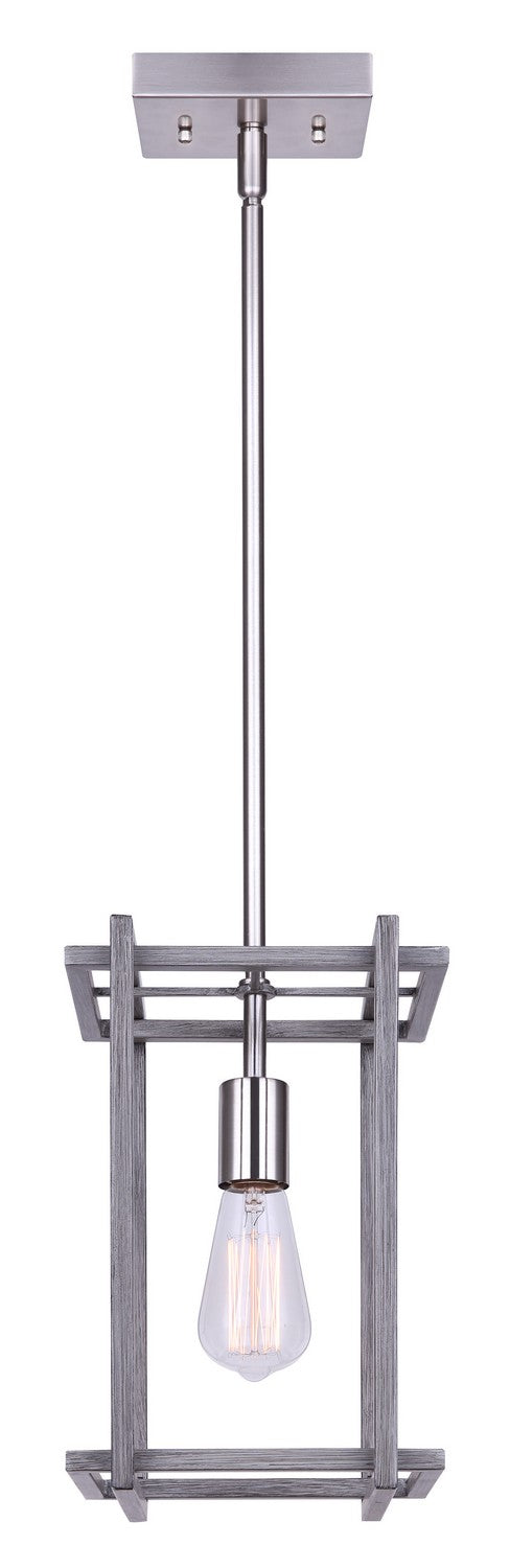 Canarm Canada - IPL1066A01BNB - One Light Pendant - Carli - Brushed Nickel