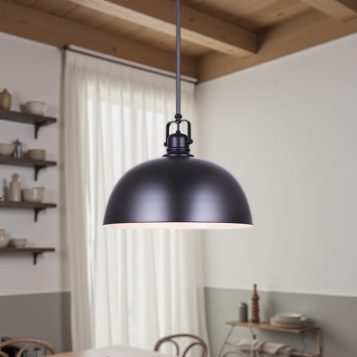 Canarm Canada - IPL222B01BK16 - One Light Pendant - Polo - Black