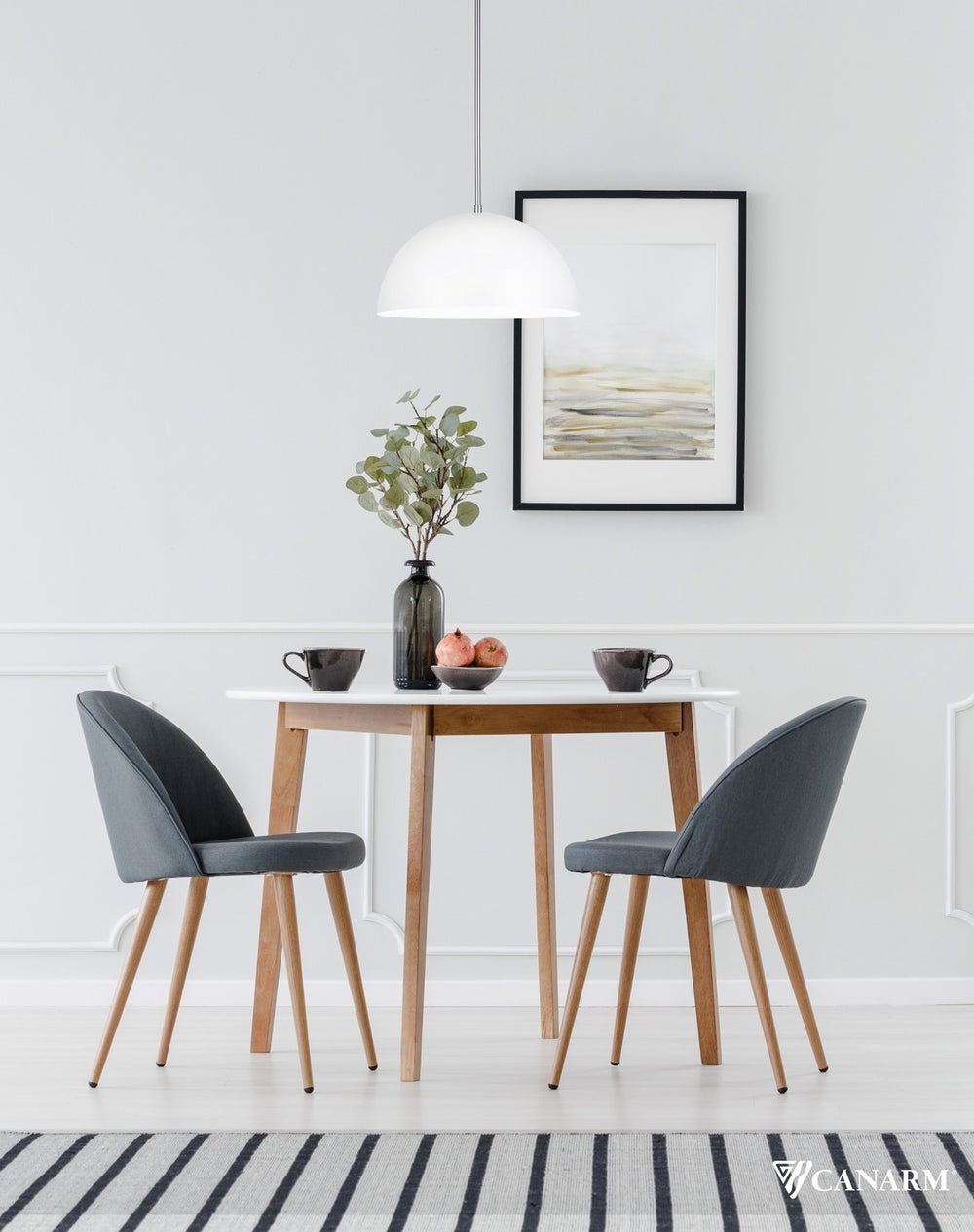 Canarm Canada - IPL734B01BNH - One Light Pendant - Sadie - Brushed Nickel