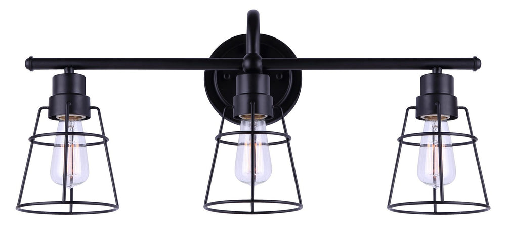 Canarm Canada - IVL1053A03BK - Three Light Vanity - Dree - Black