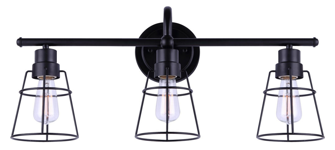 Canarm Canada - IVL1053A03BK - Three Light Vanity - Dree - Black
