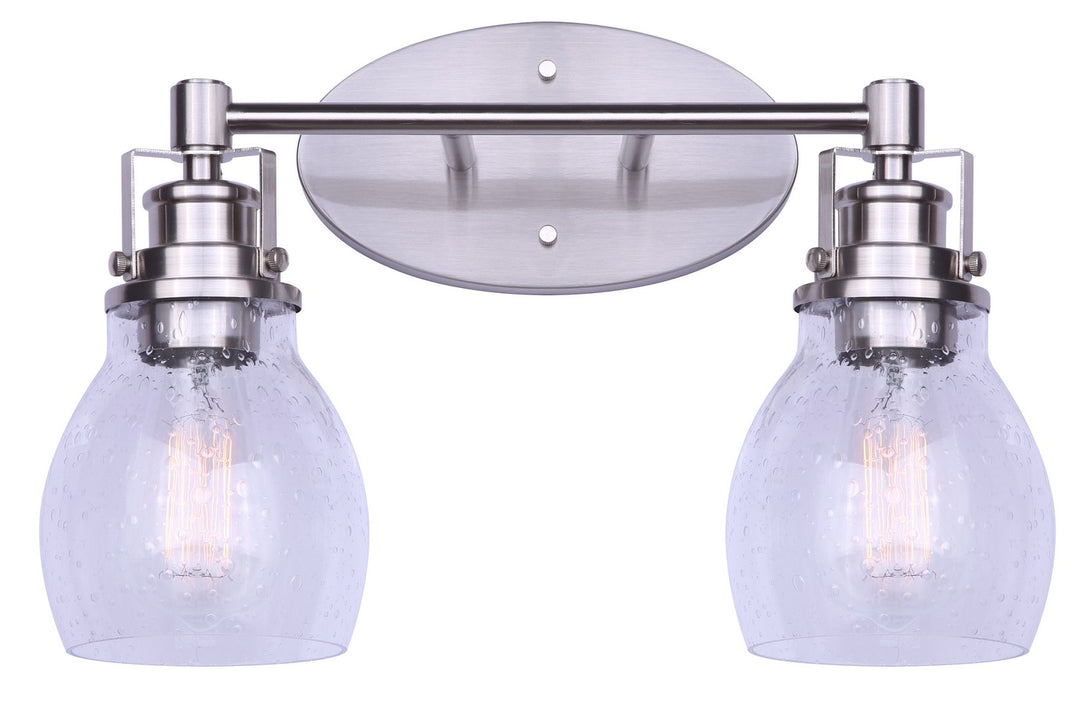 Canarm Canada - IVL705A02BN - Two Light Vanity - Carson - Brushed Nickel