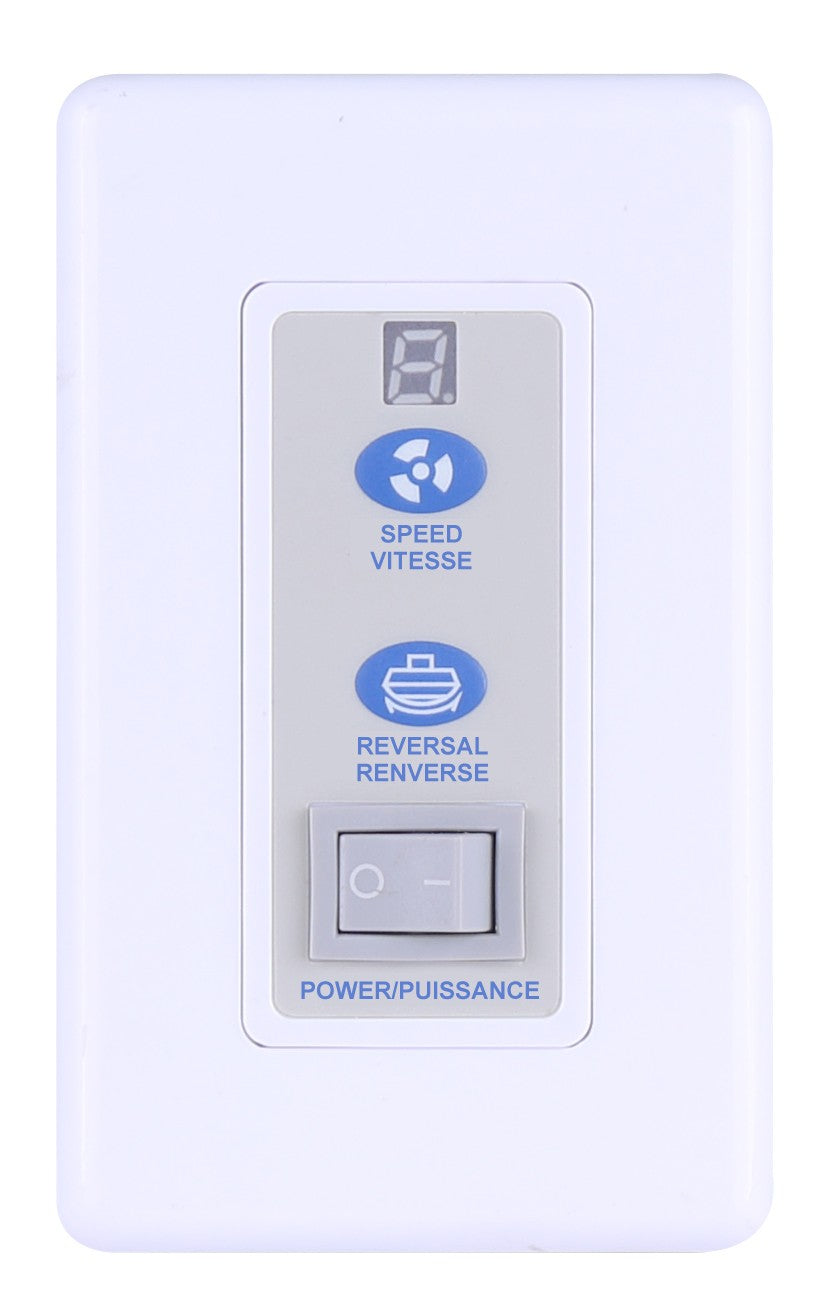Canarm Canada - RREM-DCQ014-W - Wall Control - Fan Control - White