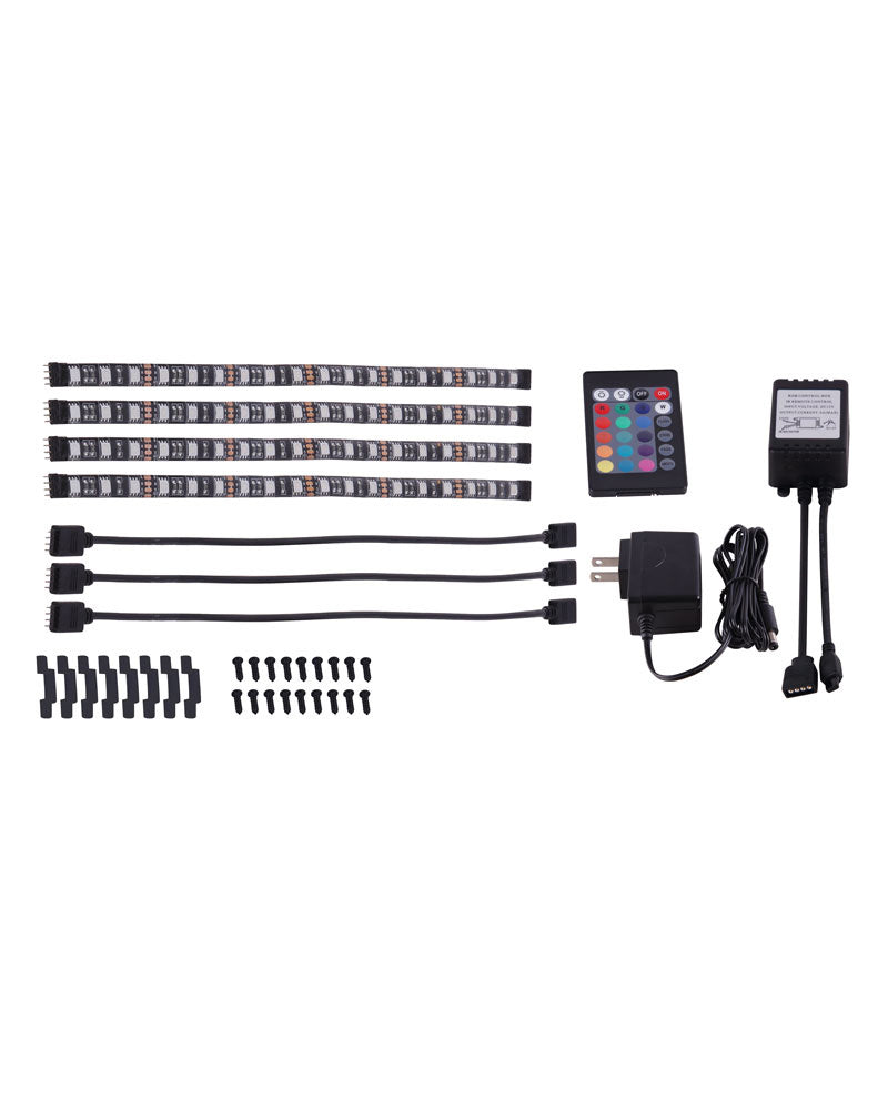 Undercabinet LED Tape in Black - available from The Lighting Shoppe, trusted by Canadian homeowners