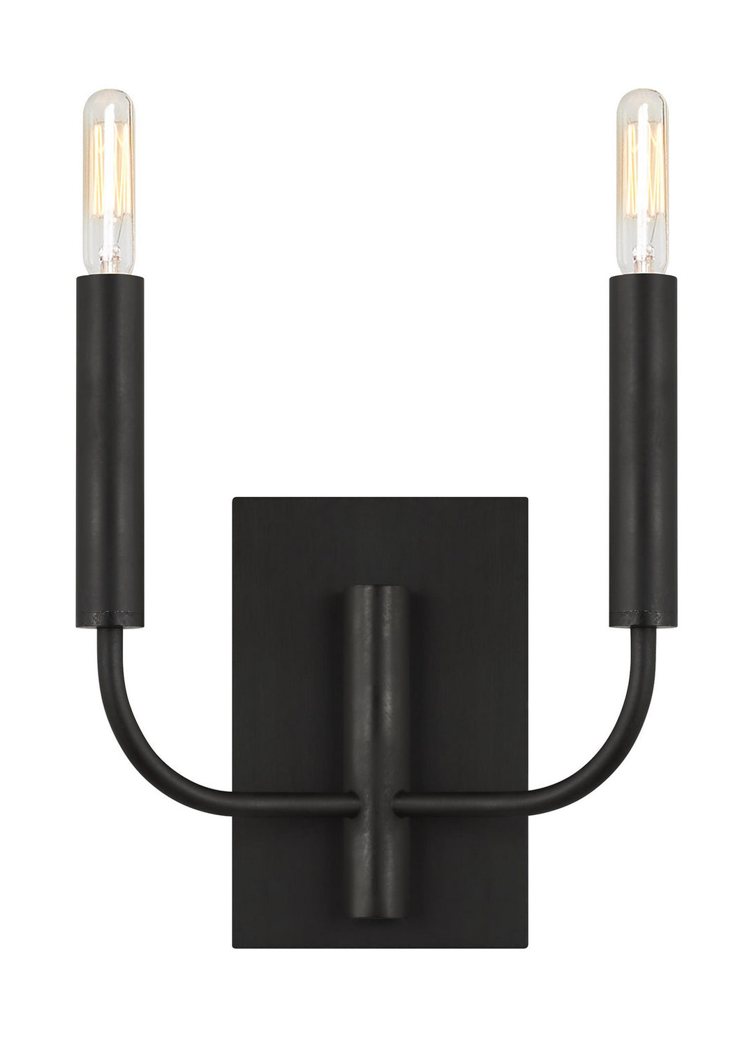 Brianna Two Light Wall Sconce in Aged Iron - available from The Lighting Shoppe, trusted by Canadian homeowners