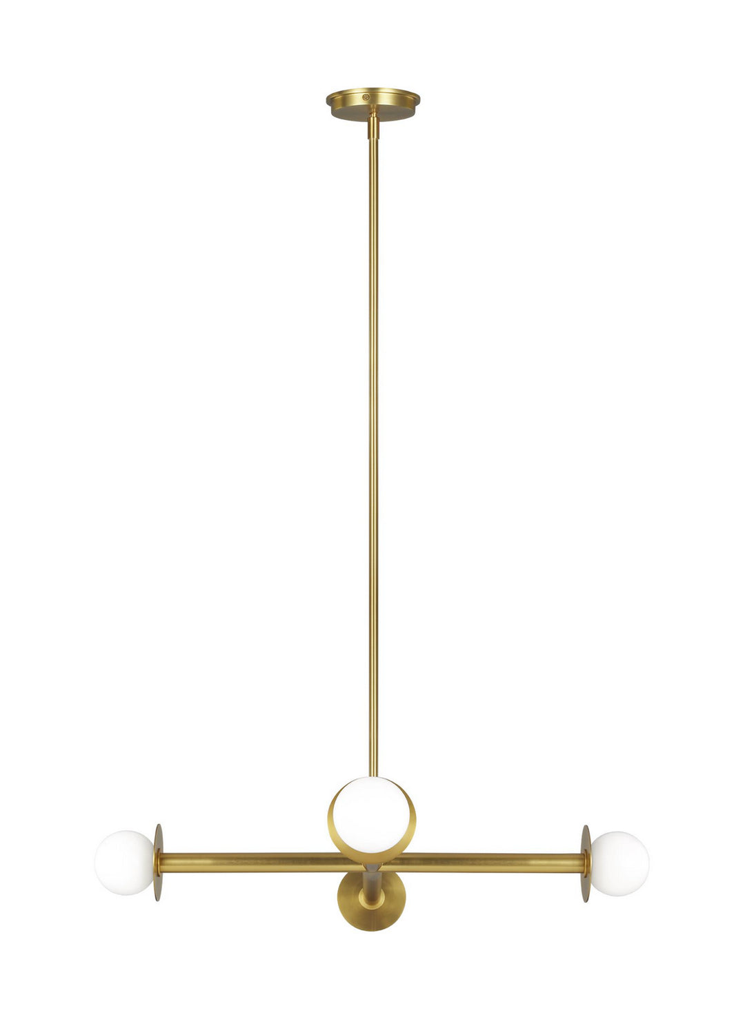 Visual Comfort Studio Canada - KC1064BBS - Four Light Chandelier - Nodes - Burnished Brass