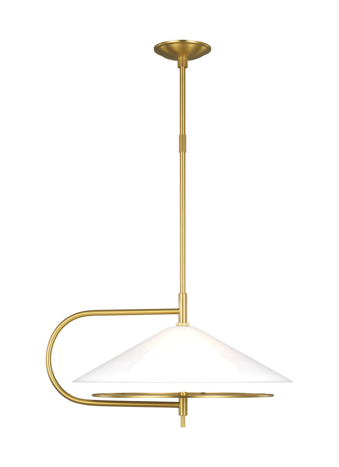 Visual Comfort Studio Canada - KP1071BBS - Two Light Pendant - Gesture - Burnished Brass