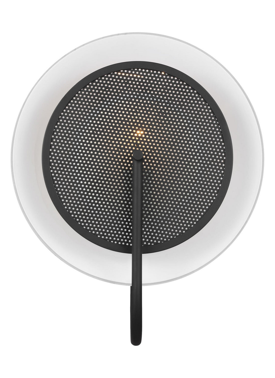 Gesture One Light Wall Sconce / Flush Mount in Midnight Black - available from The Lighting Shoppe, trusted by Canadian homeowners