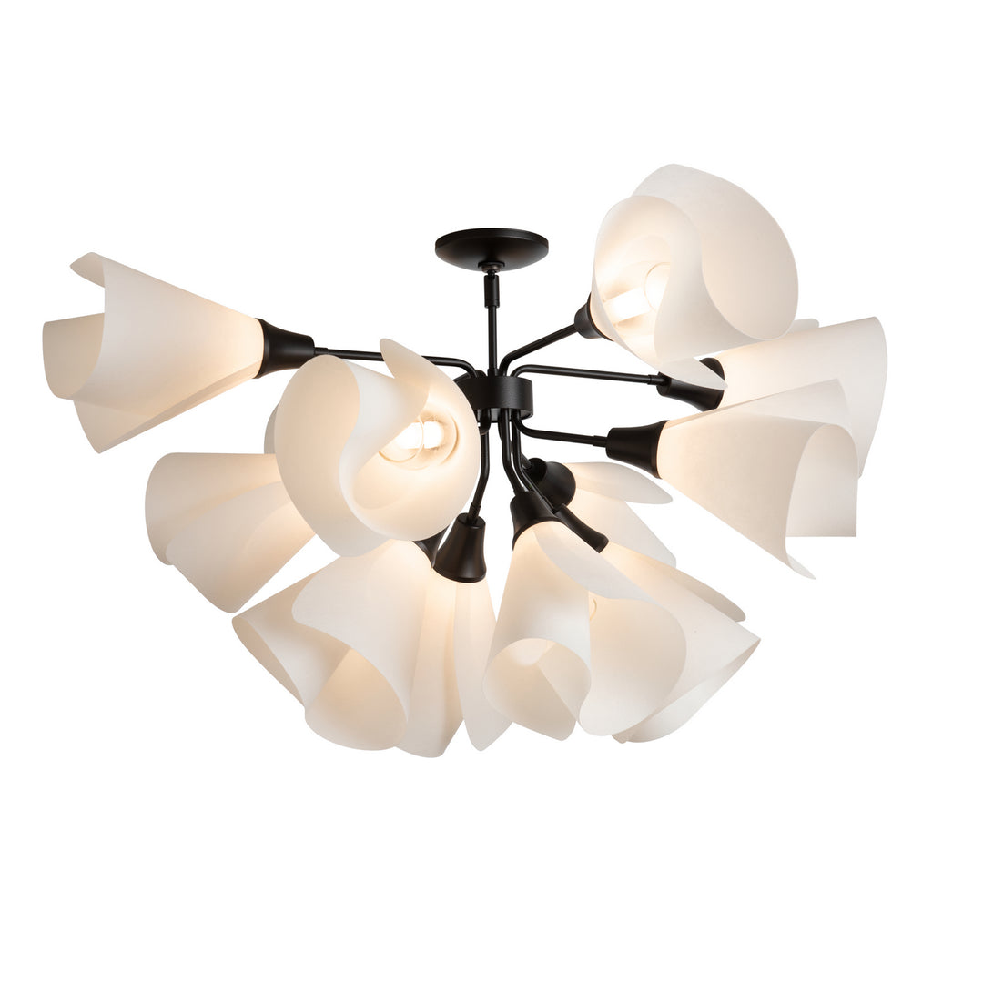 Hubbardton Forge Canada - 124362-SKT-10-SH1987 - LED Semi-Flush Mount - Mobius - Black
