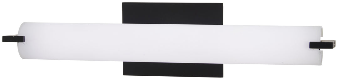 Tube LED Wall Sconce in Coal Black - available from The Lighting Shoppe, trusted by Canadian homeowners
