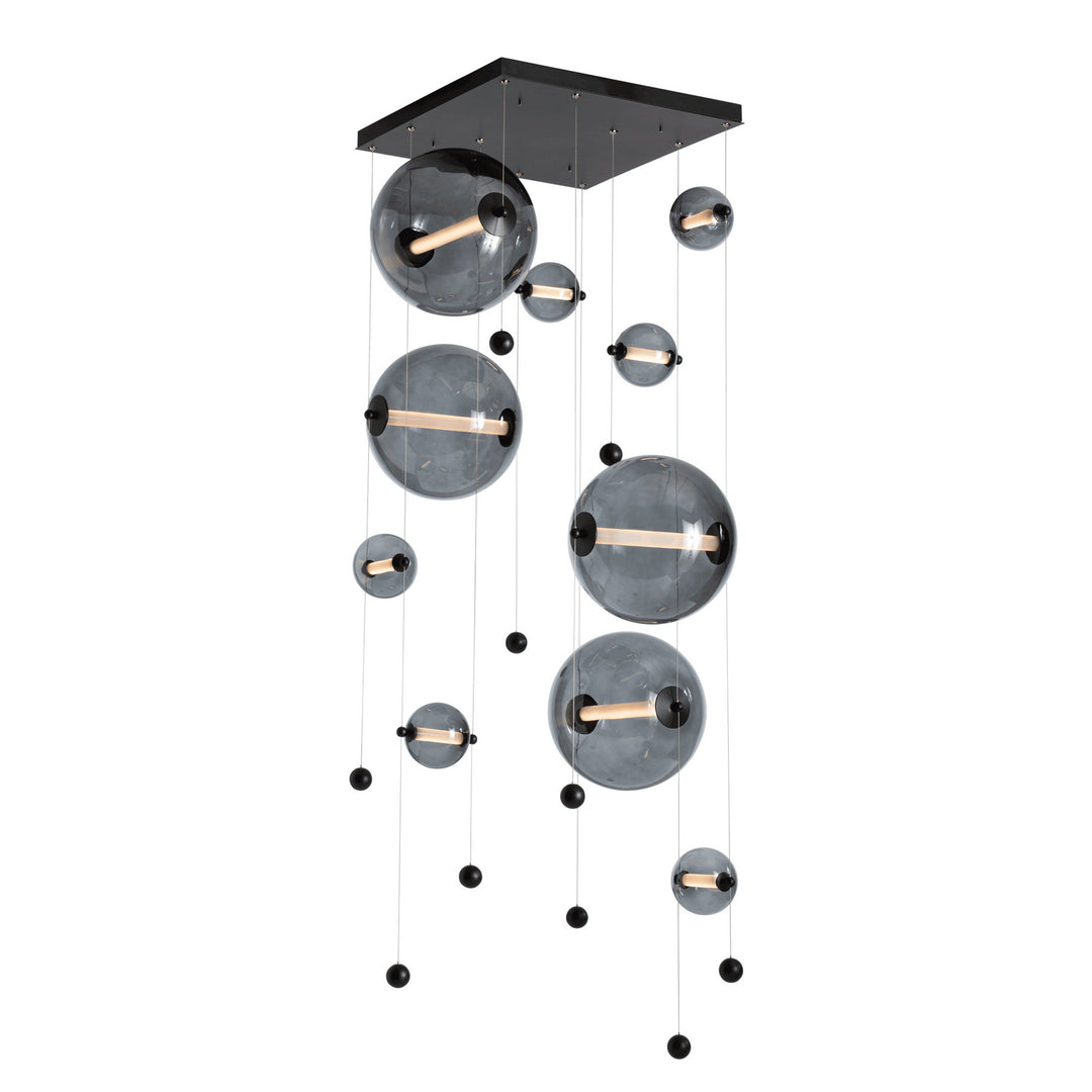 Hubbardton Forge Canada - 139051-LED-STND-10-YL0694 - LED Pendant - Abacus - Black