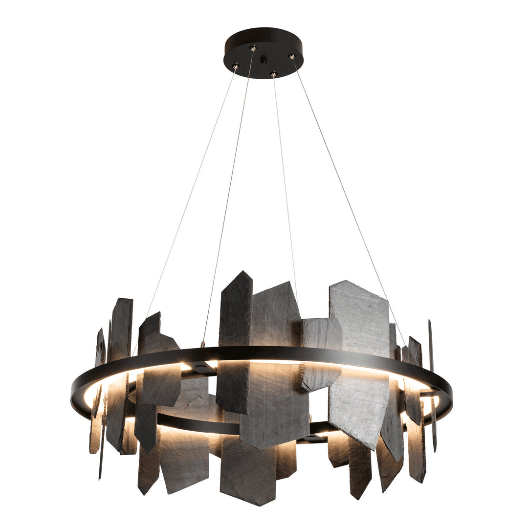 Hubbardton Forge Canada - 139665-LED-STND-10-SL - LED Pendant - Ardesia - Black