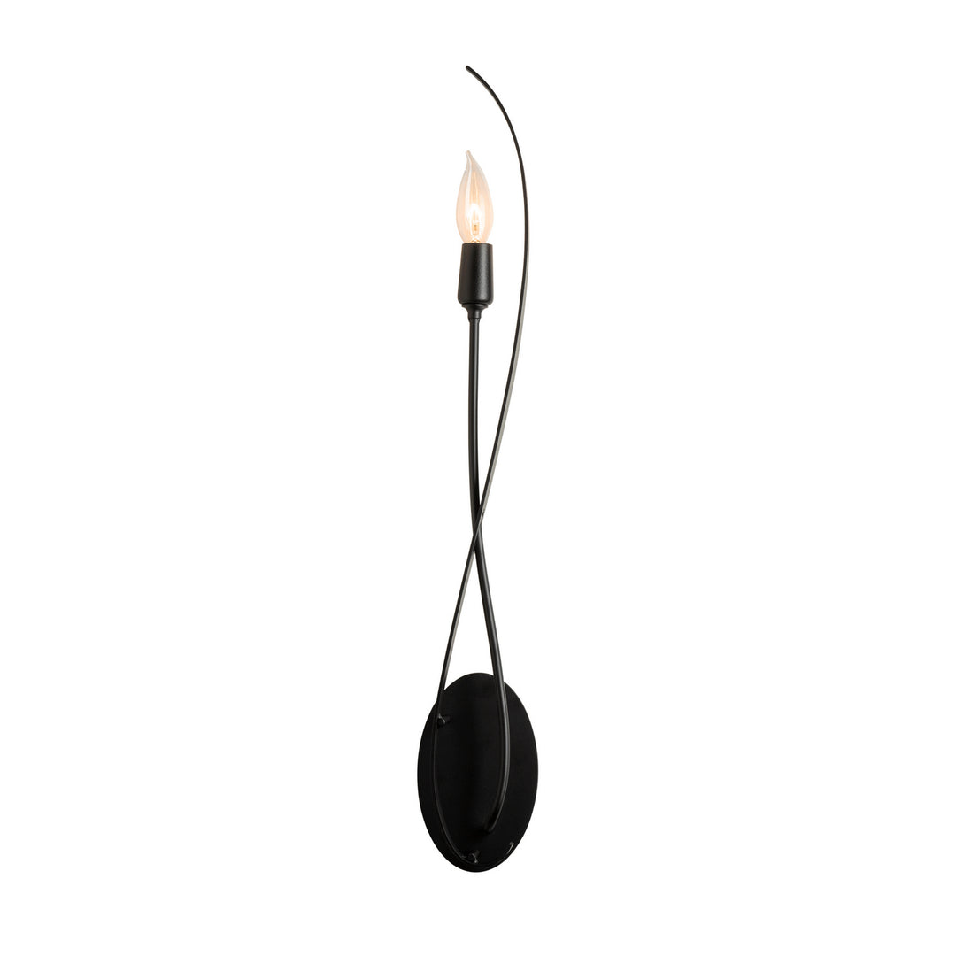 Hubbardton Forge Canada - 209120-SKT-10 - One Light Wall Sconce - Willow - Black