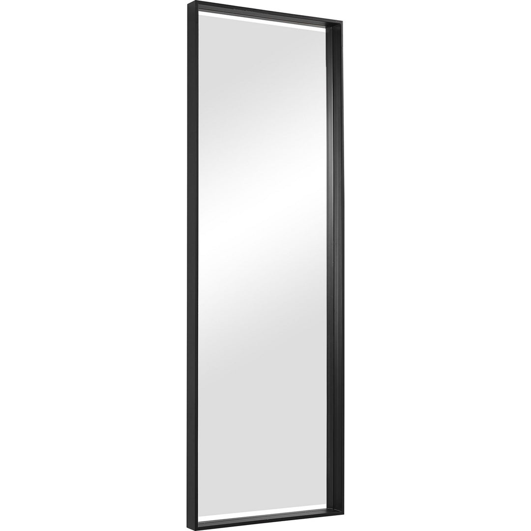 Kahn Mirror in Matte Black - available from The Lighting Shoppe, trusted by Canadian homeowners