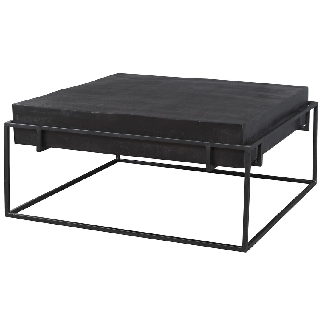 Telone Coffee Table in Dark Oxidized Black - available from The Lighting Shoppe, trusted by Canadian homeowners