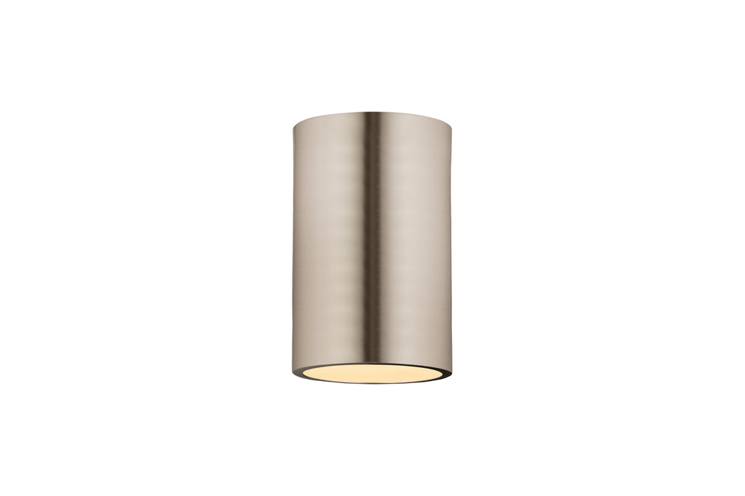 Harley One Light Flush Mount in Brushed Nickel - available from The Lighting Shoppe, trusted by Canadian homeowners