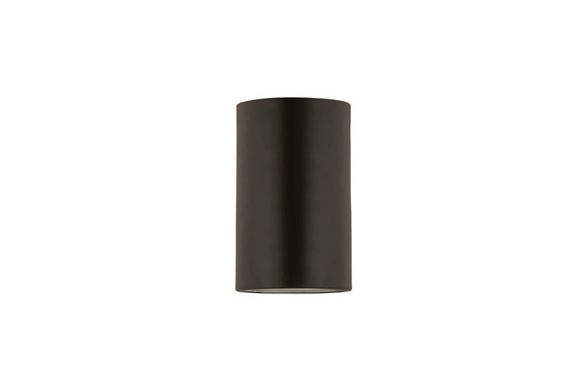 Harley One Light Flush Mount in Matte Black - available from The Lighting Shoppe, trusted by Canadian homeowners