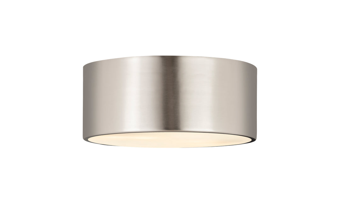Harley Two Light Flush Mount in Brushed Nickel - available from The Lighting Shoppe, trusted by Canadian homeowners
