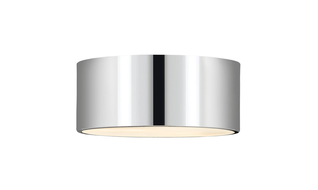 Harley Two Light Flush Mount in Chrome - available from The Lighting Shoppe, trusted by Canadian homeowners