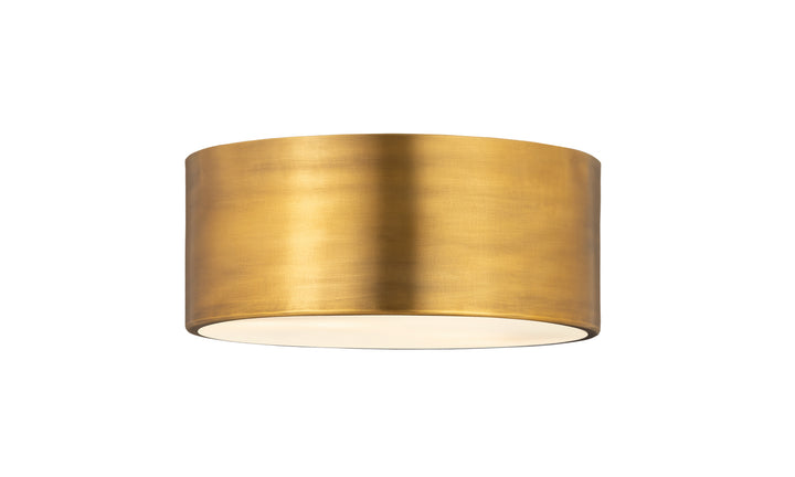 Z-Lite Canada - 2302F2-RB - Two Light Flush Mount - Harley - Rubbed Brass