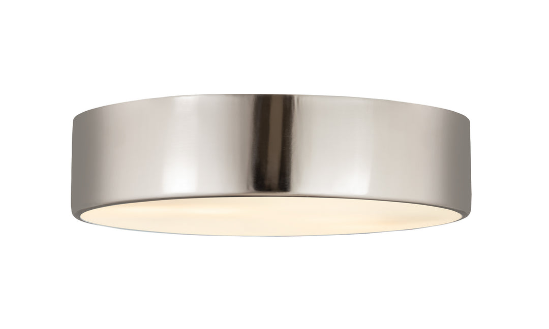 Harley Four Light Flush Mount in Brushed Nickel - available from The Lighting Shoppe, trusted by Canadian homeowners