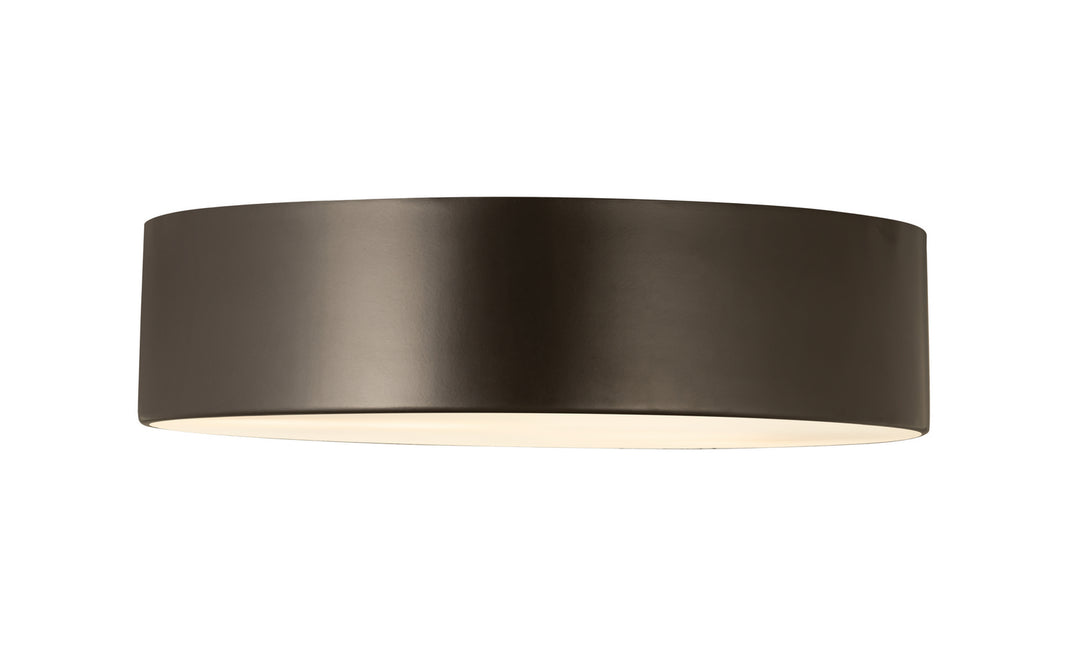 Harley Four Light Flush Mount in Bronze - available from The Lighting Shoppe, trusted by Canadian homeowners