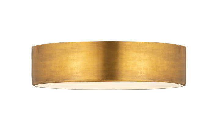 Z-Lite Canada - 2302F4-RB - Four Light Flush Mount - Harley - Rubbed Brass