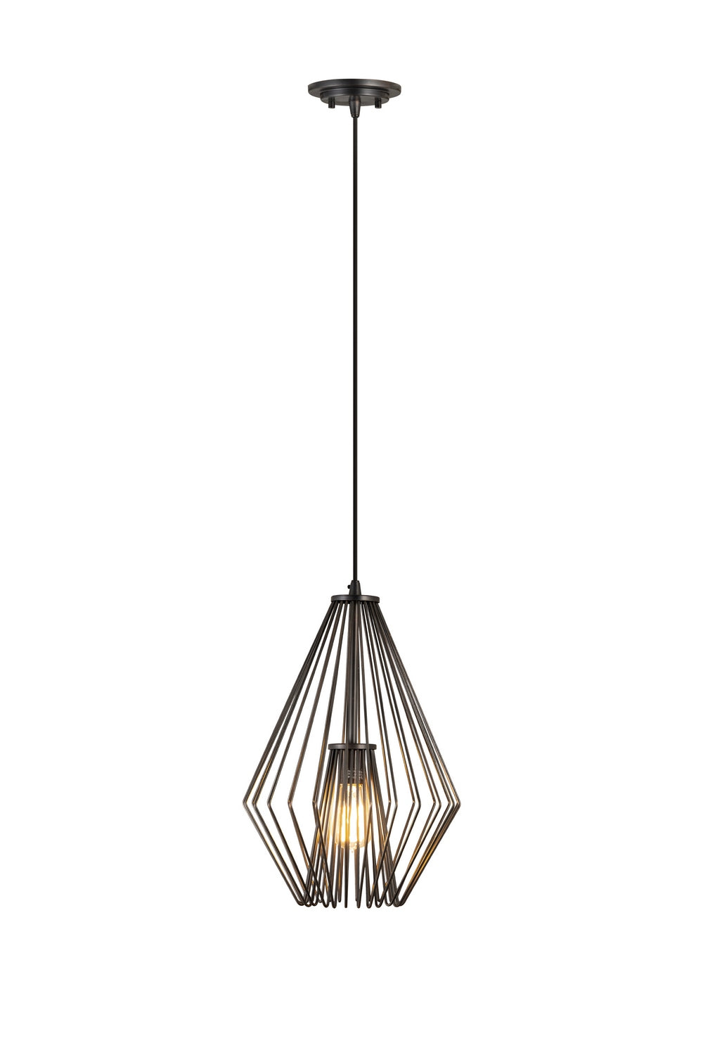 Z-Lite Canada - 442MP12-BP - One Light Pendant - Quintus - Plated Bronze