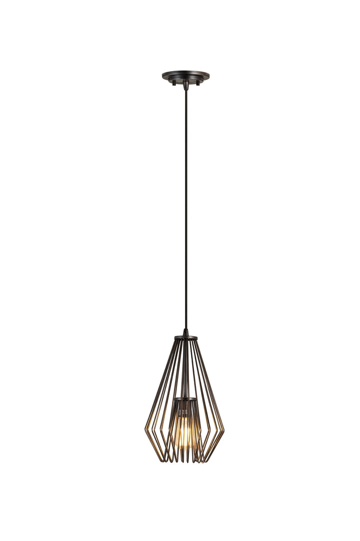 Z-Lite Canada - 442MP-BP - One Light Pendant - Quintus - Plated Bronze