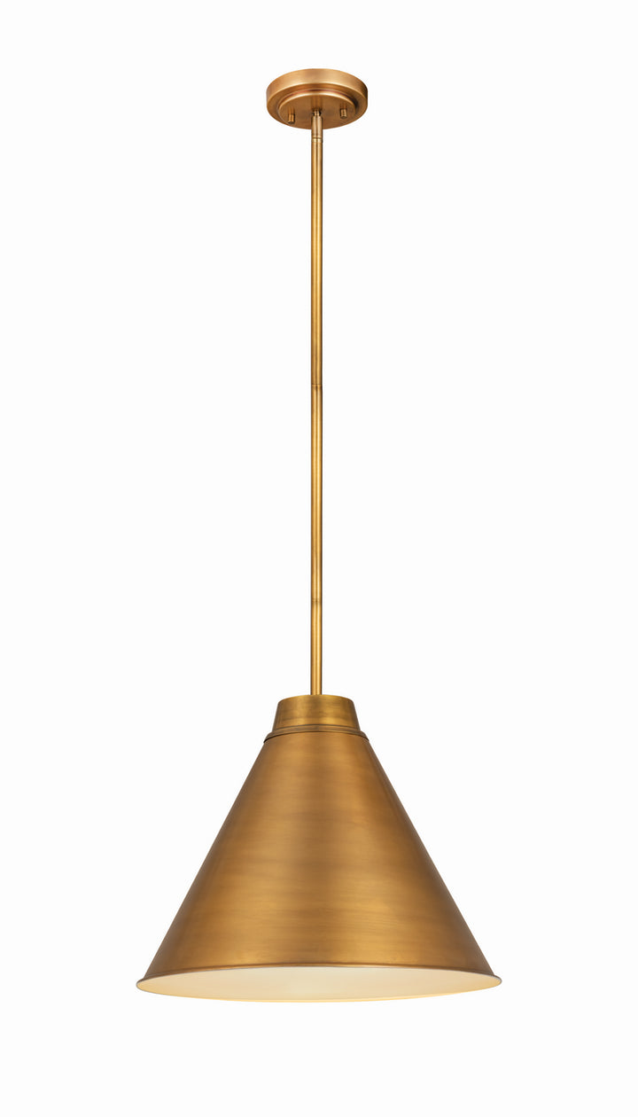 Z-Lite Canada - 6011P18-RB - One Light Pendant - Eaton - Rubbed Brass