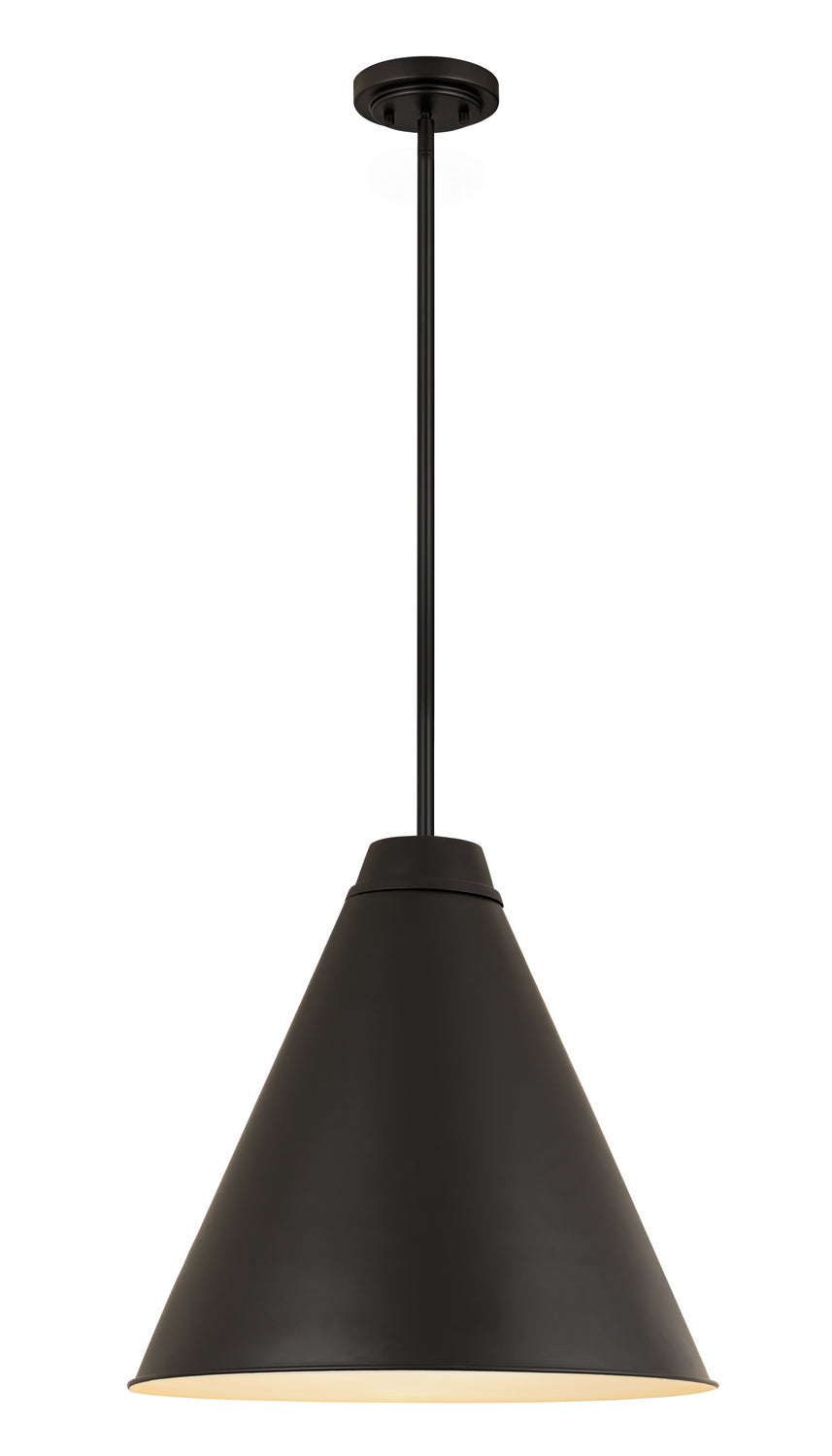Z-Lite Canada - 6011P24-MB - One Light Pendant - Eaton - Matte Black