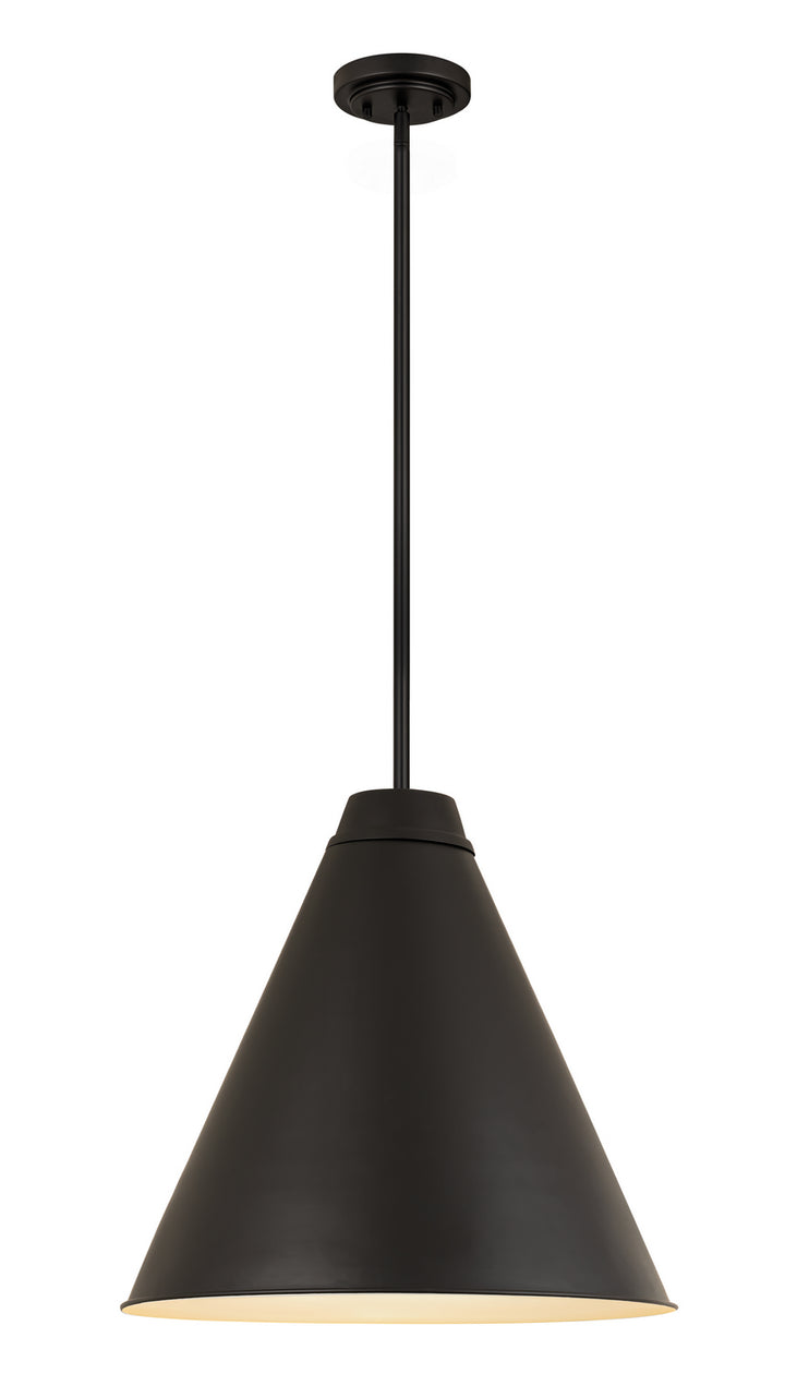 Z-Lite Canada - 6011P24-MB - One Light Pendant - Eaton - Matte Black