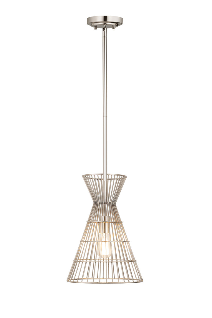 Z-Lite Canada - 6015MP-PN - One Light Pendant - Alito - Polished Nickel