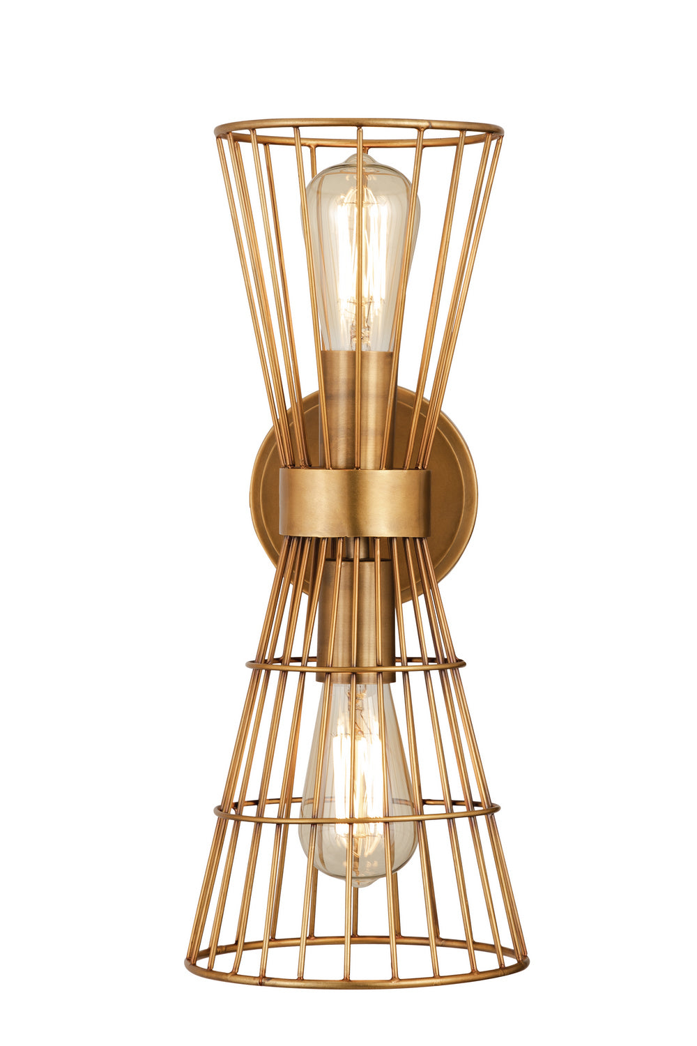 Z-Lite Canada - 6015-2S-RB - Two Light Wall Sconce - Alito - Rubbed Brass
