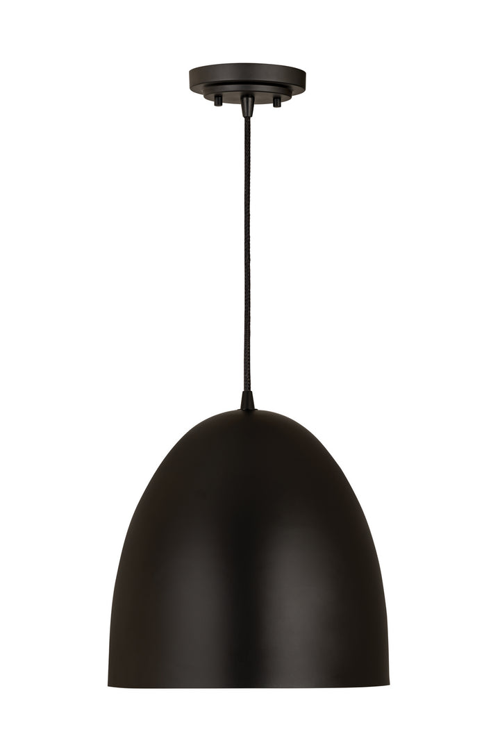 Z-Lite Canada - 6012P12-SBK - One Light Pendant - Z-Studio - Satin Black