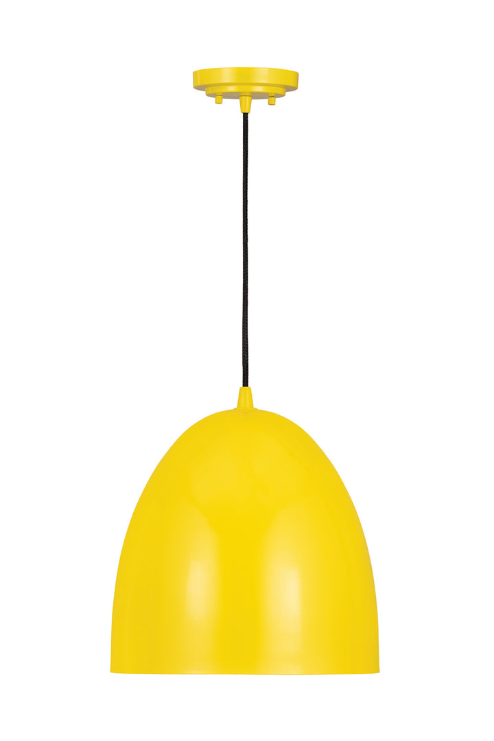 Z-Studio One Light Pendant in Yellow - available from The Lighting Shoppe, trusted by Canadian homeowners