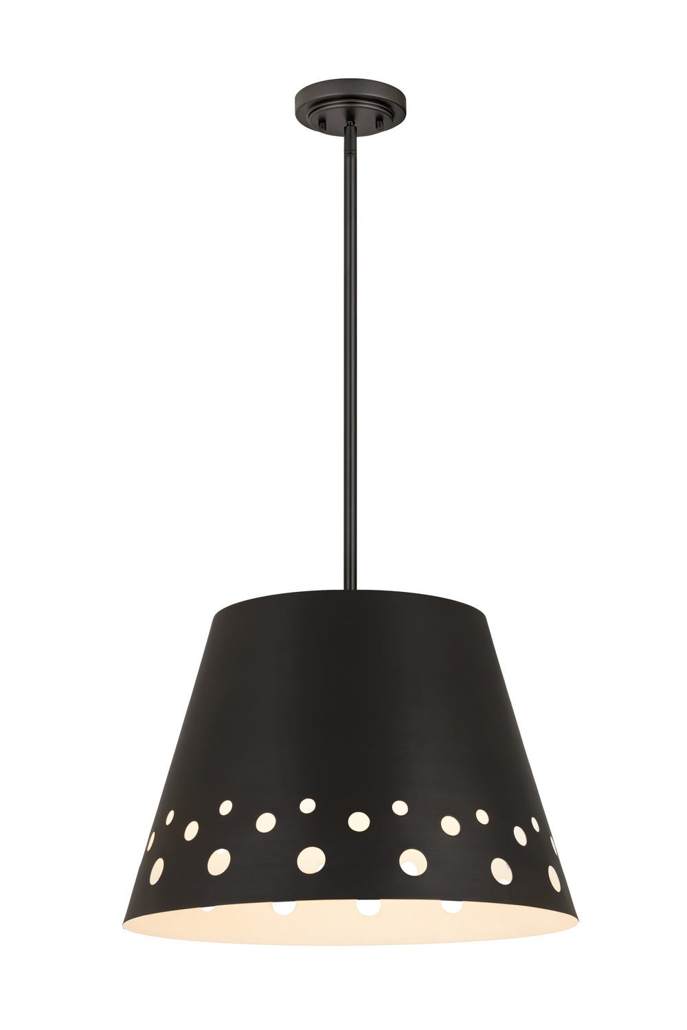 Z-Lite Canada - 6014-18MB - One Light Chandelier - Katie - Matte Black