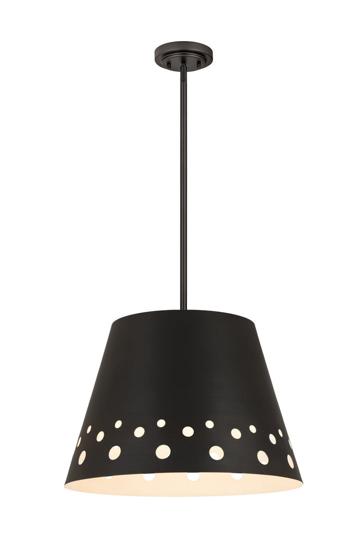 Z-Lite Canada - 6014-18MB - One Light Chandelier - Katie - Matte Black