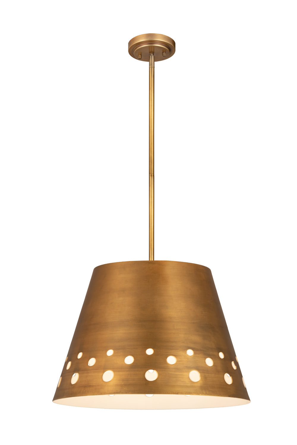 Z-Lite Canada - 6014-18RB - One Light Chandelier - Katie - Rubbed Brass