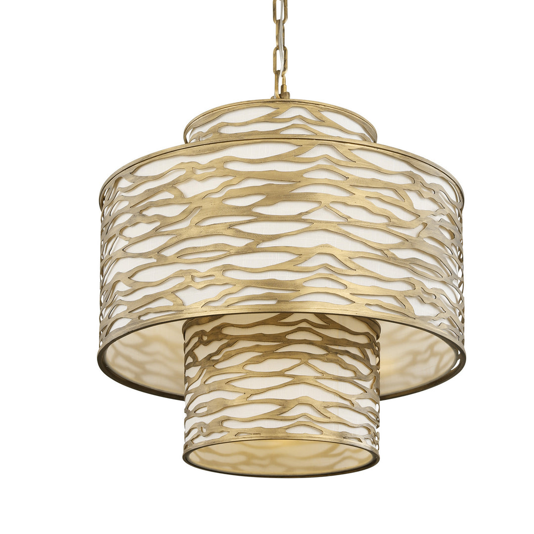 Kato Four Light Pendant in Havana Gold - available from The Lighting Shoppe, trusted by Canadian homeowners