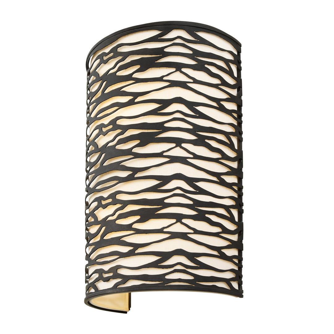 Kato Two Light Wall Sconce in Carbon Black - available from The Lighting Shoppe, trusted by Canadian homeowners