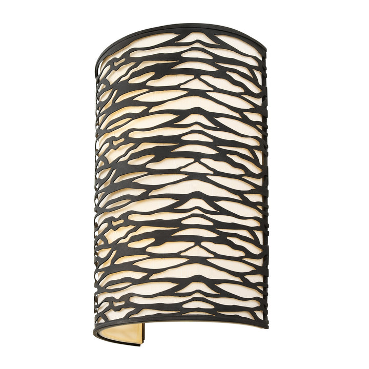 Kato Two Light Wall Sconce in Carbon Black - available from The Lighting Shoppe, trusted by Canadian homeowners