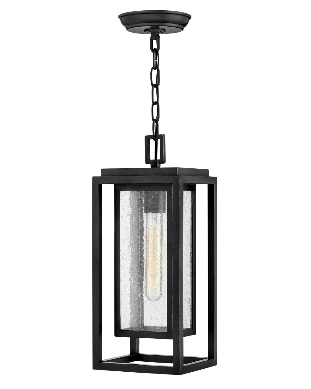 Republic LED Hanging Lantern in Black - available from The Lighting Shoppe, trusted by Canadian homeowners