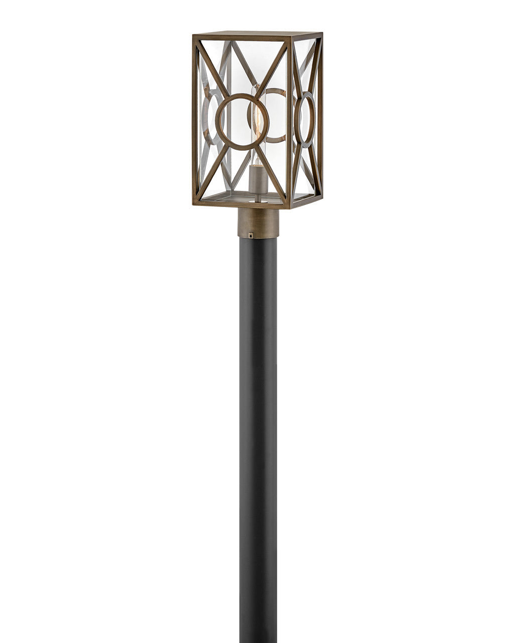 Hinkley Canada - 18371BU - LED Post Top or Pier Mount Lantern - Brixton - Burnished Bronze