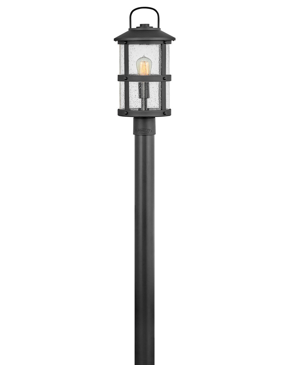 Hinkley Canada - 2687BK-LL - LED Post Top or Pier Mount Lantern - Lakehouse - Black